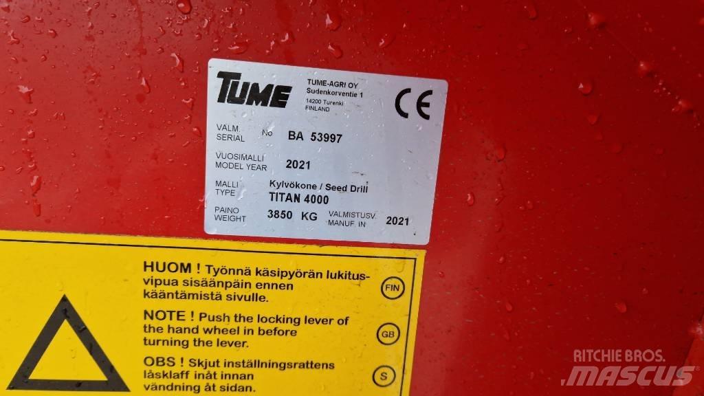 Tume Titan 4000 Kombinirane sijačice