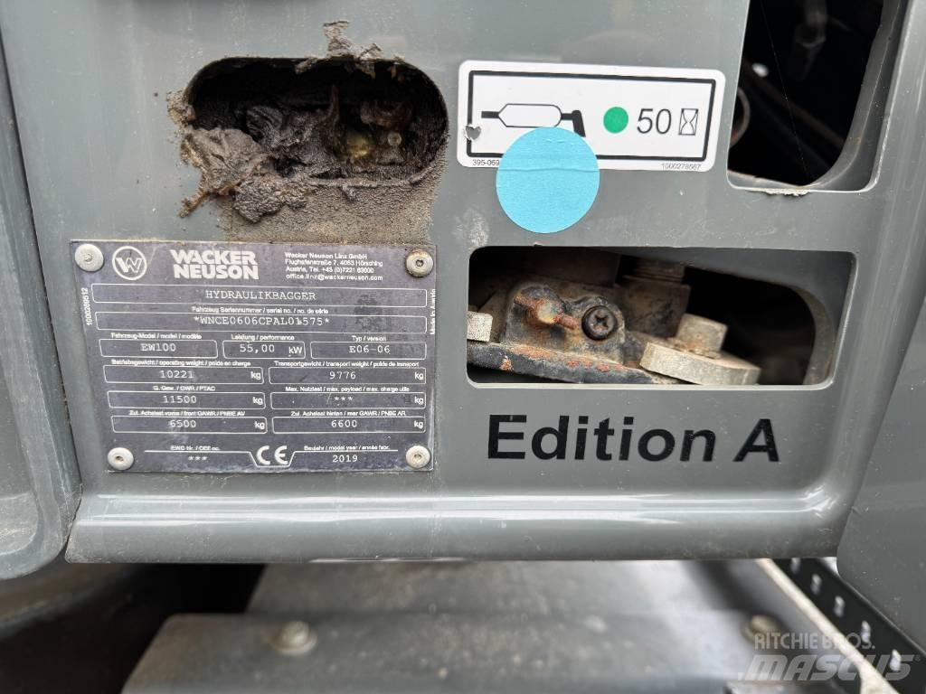 Wacker Neuson EW100 Bageri na kotačima