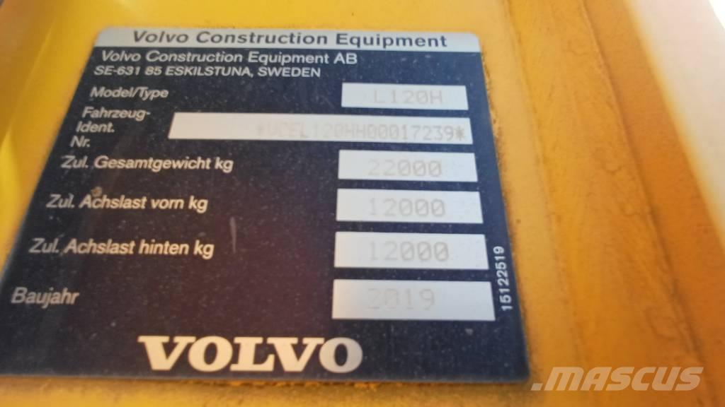 Volvo L 120 H Utovarivači na kotačima