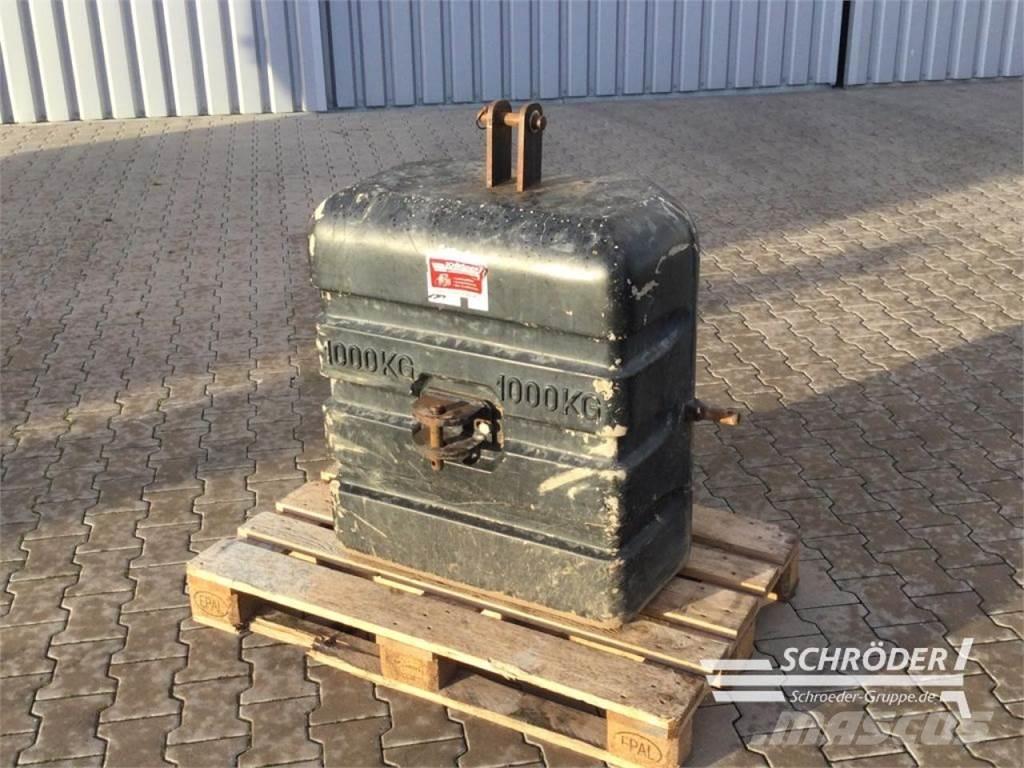  1000 KG Ostala oprema za traktore