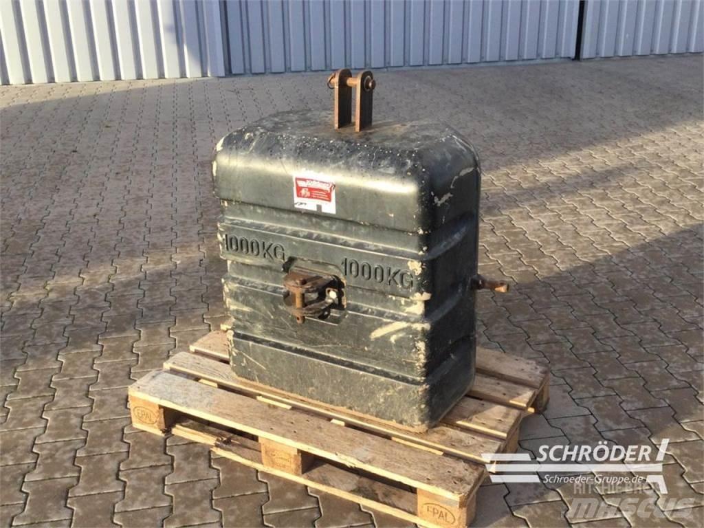  1000 KG Ostala oprema za traktore