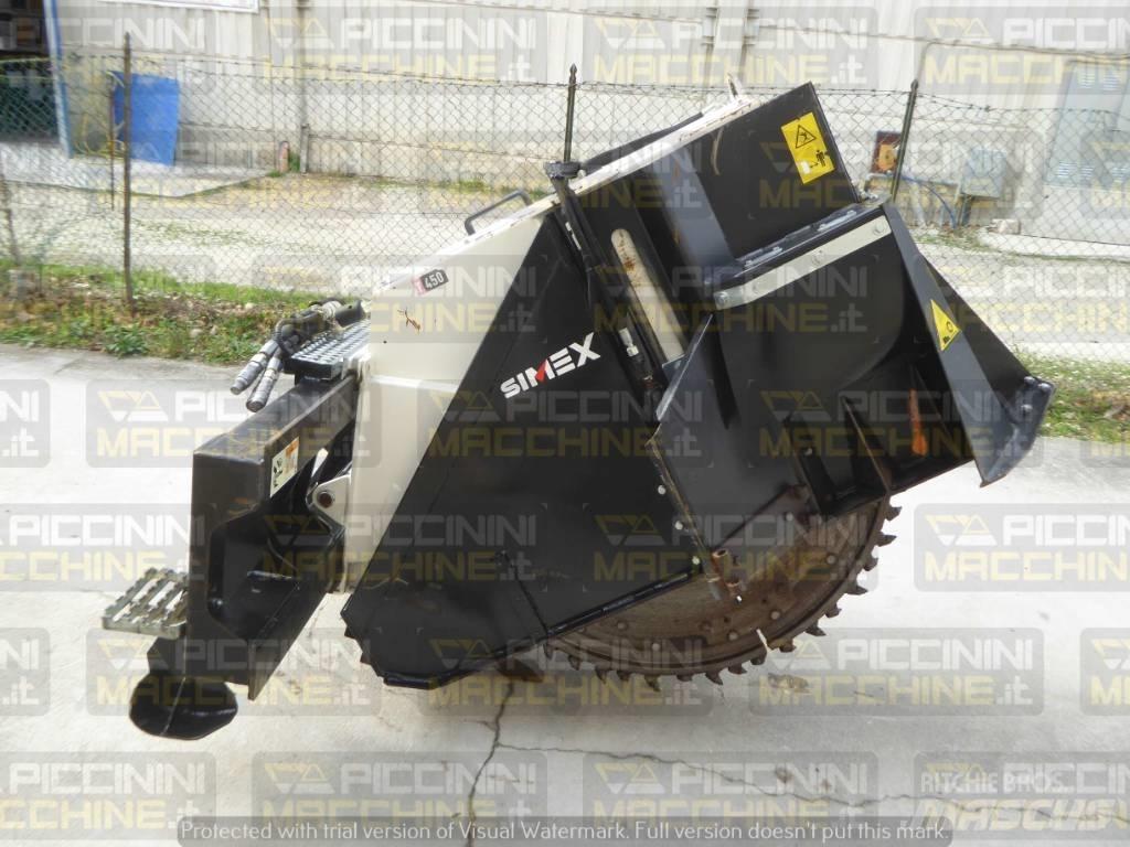 Simex T450S Rovokopači freze za kanale Trenčeri