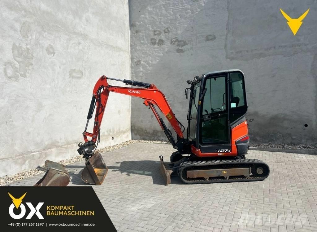 Kubota U 27-4 Mini bageri <7t