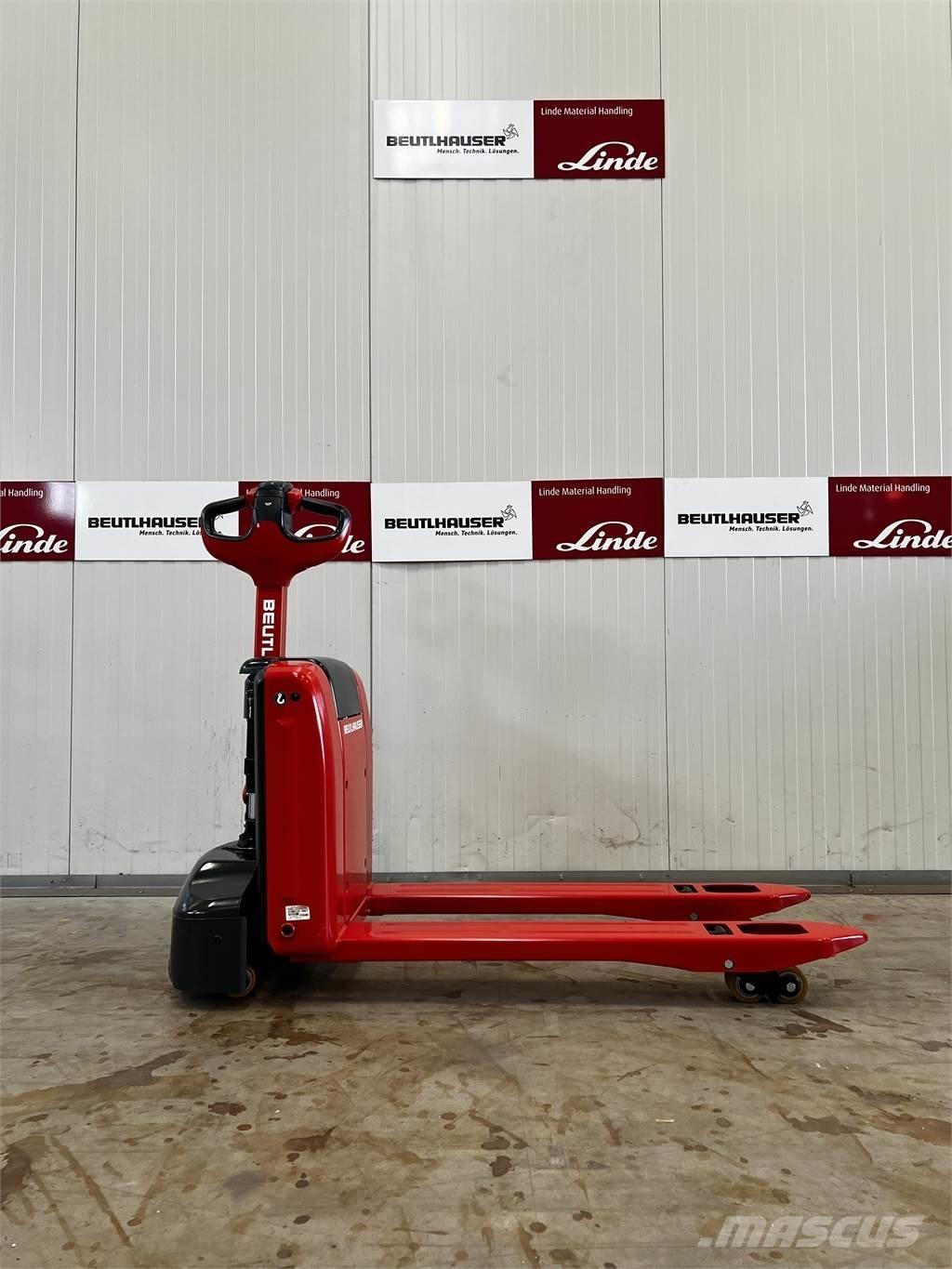 Linde MT15 Ručni električni viličar