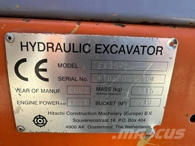 Hitachi EX 35-2 Mini bageri <7t