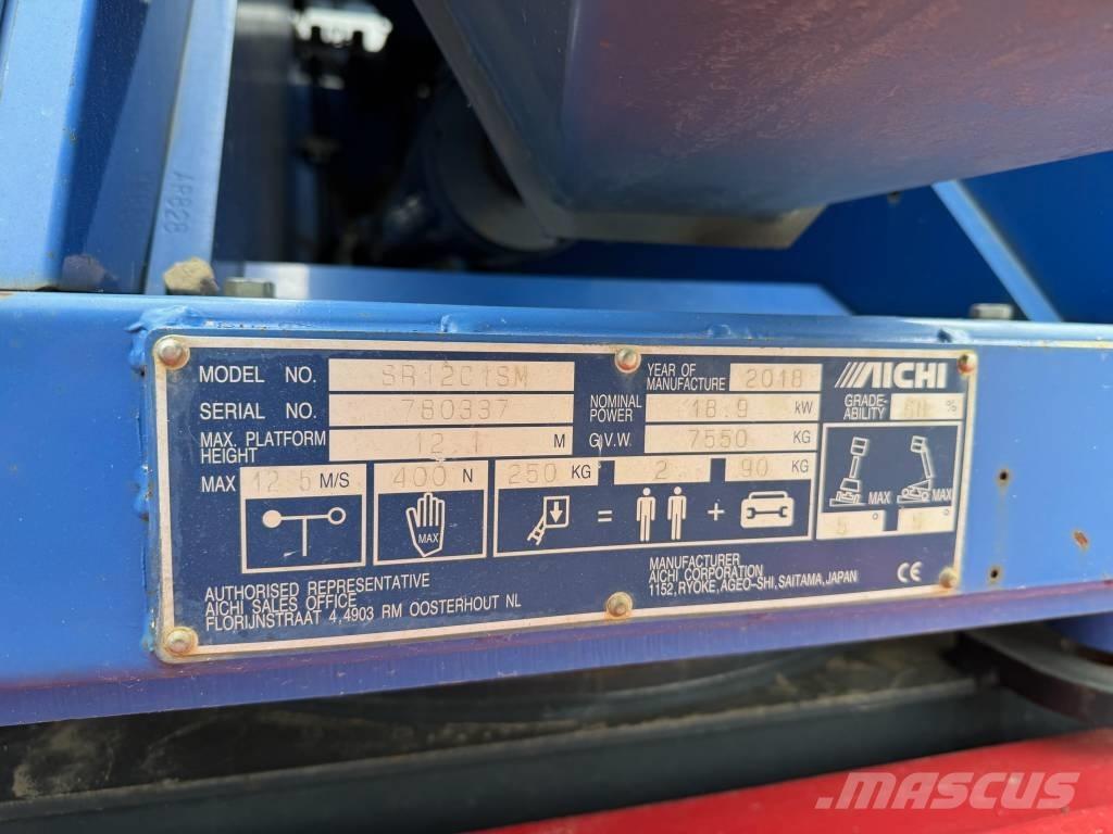Aichi SR 12 CSM Teleskopske podizne platforme