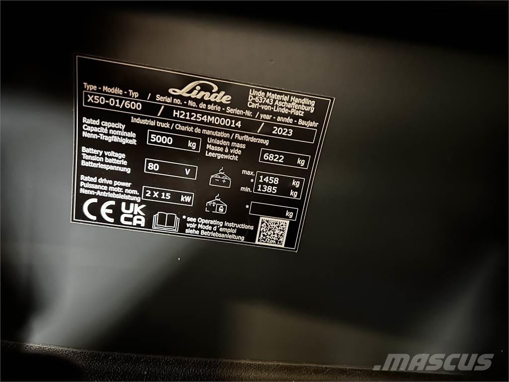 Linde X50 Električni viličari
