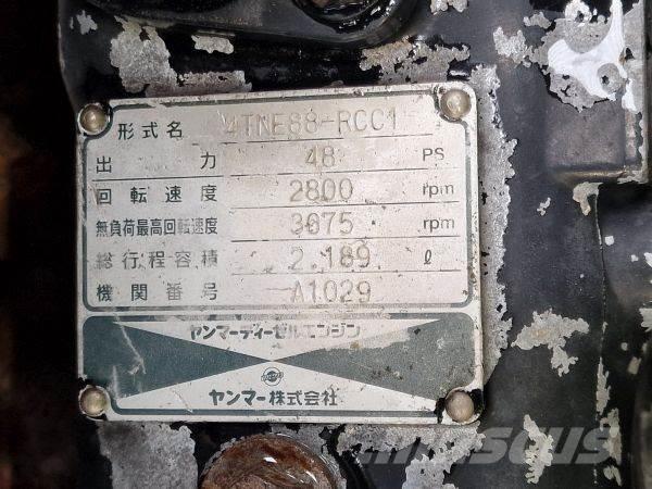 Yanmar 4TNE88-RCC1 Motori
