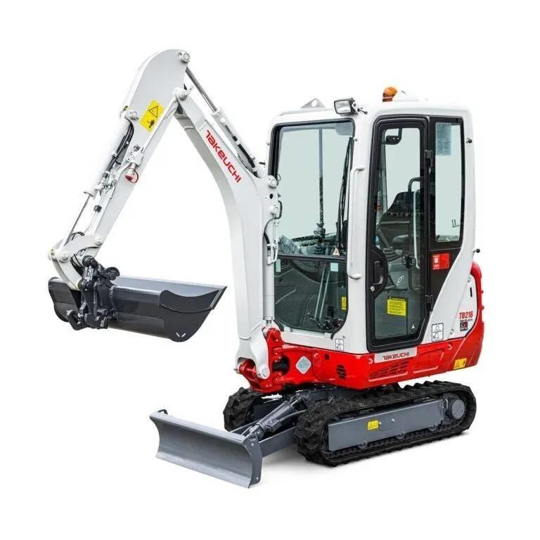 Takeuchi TB216 Mini bageri <7t