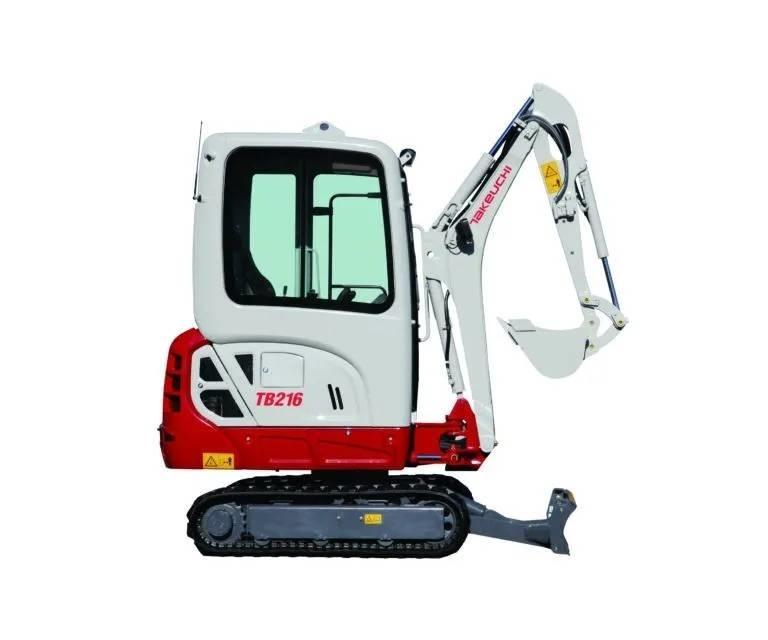 Takeuchi TB216 Mini bageri <7t