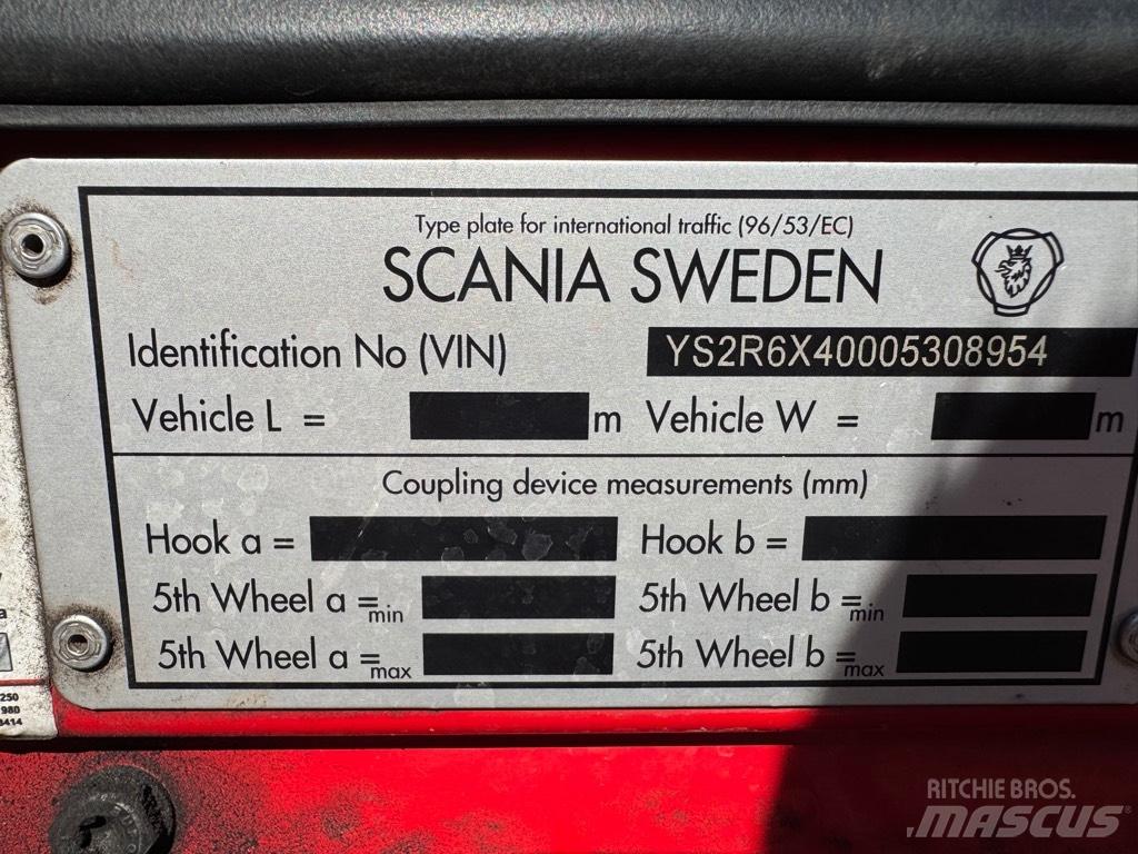 Scania R 560 Kamioni za drva
