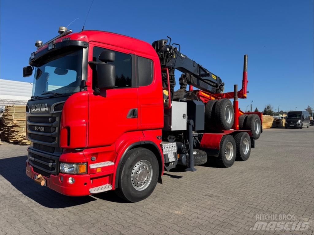 Scania R 560 Kamioni za drva