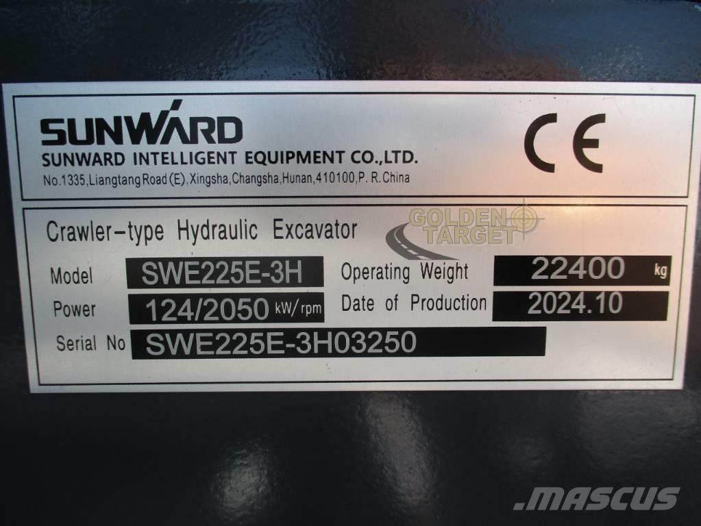 Sunward SWE 225E-3H Bageri gusjeničari