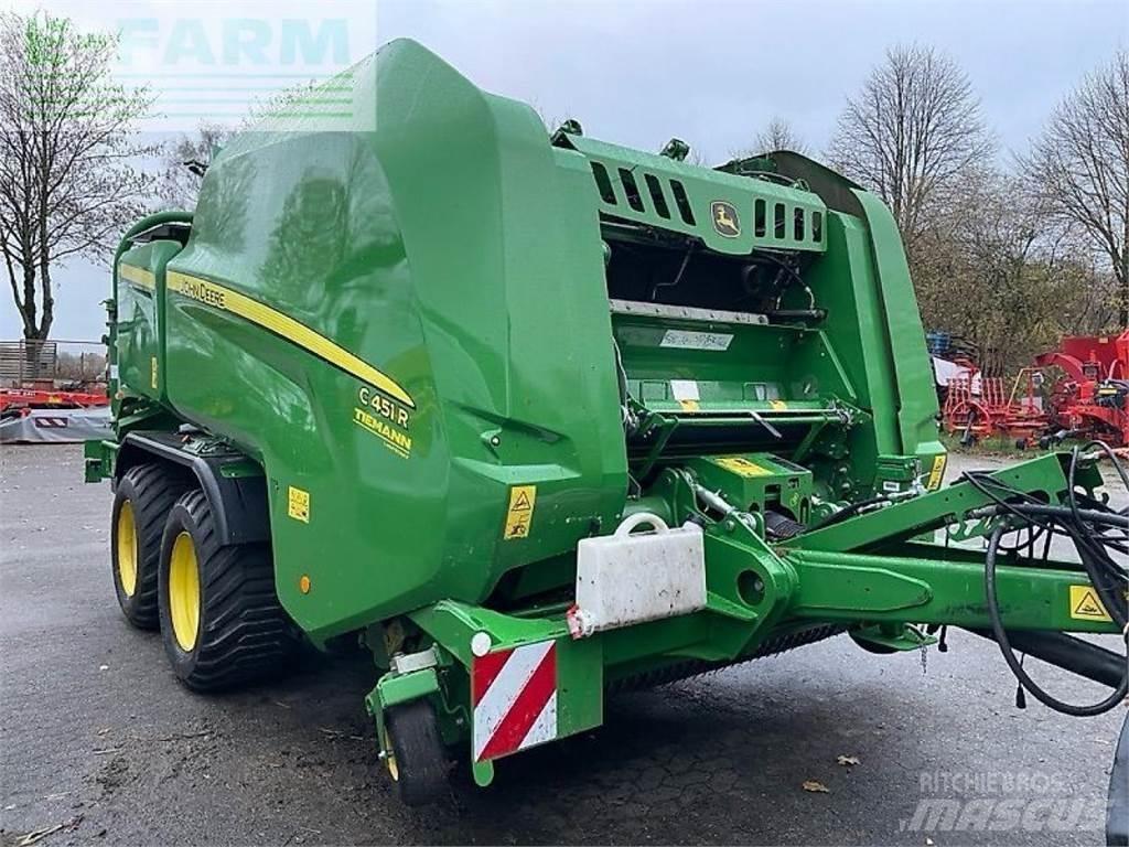John Deere c451r Balirke za kockaste bale
