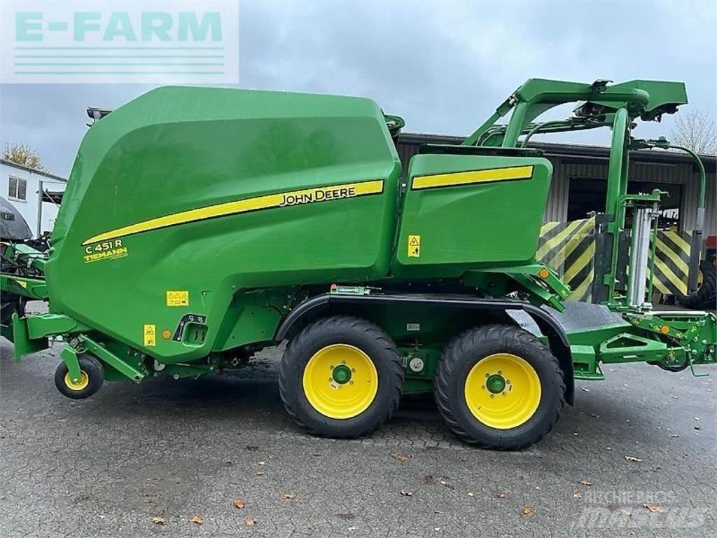 John Deere c451r Balirke za kockaste bale