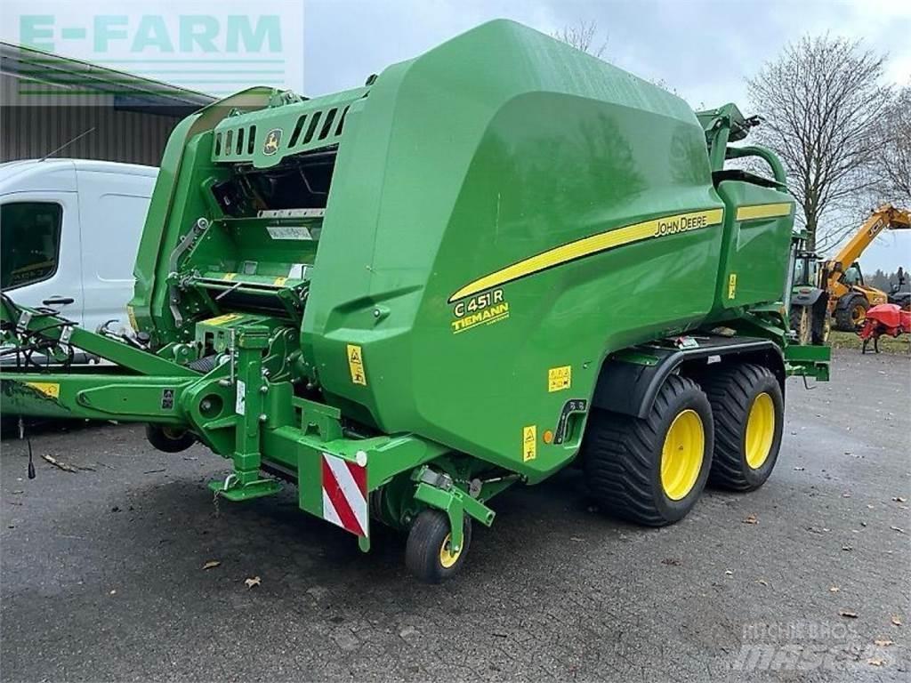 John Deere c451r Balirke za kockaste bale