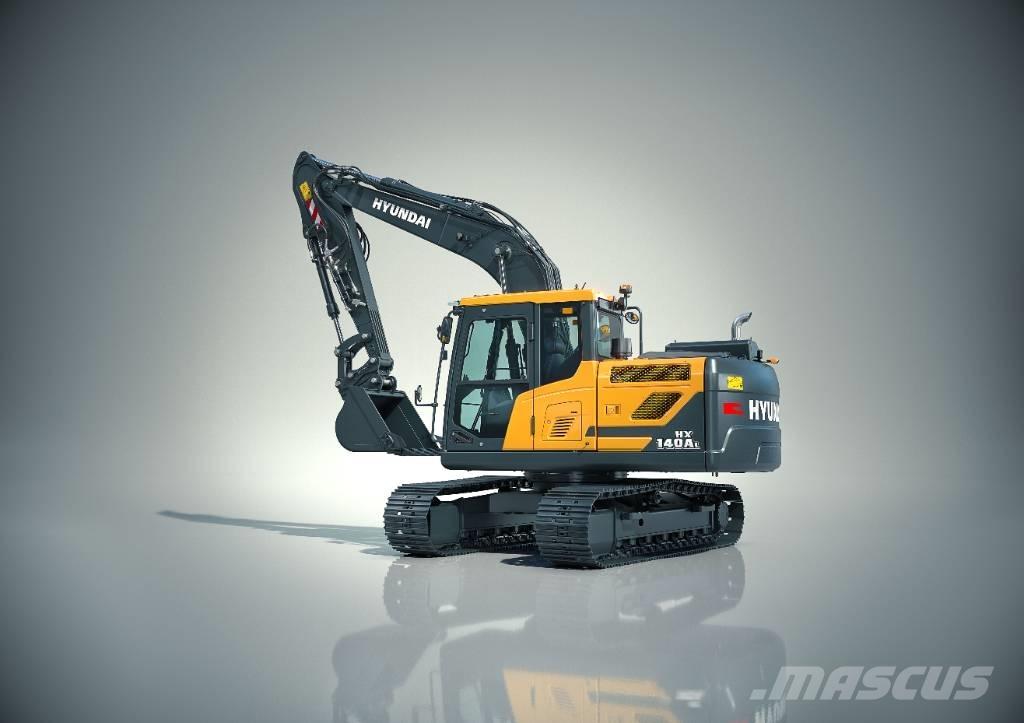 Hyundai HX 140 AL Bageri gusjeničari