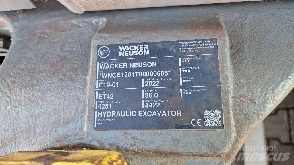 Wacker Neuson ET42 Bageri gusjeničari