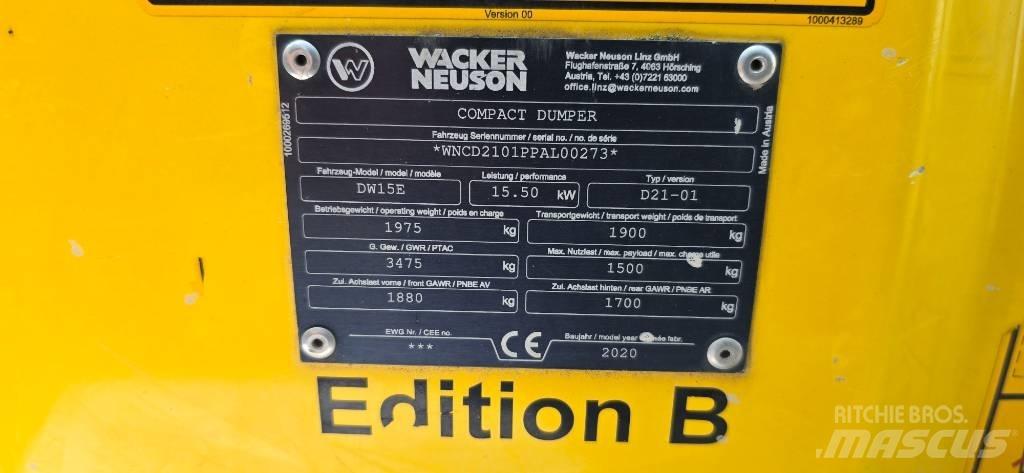 Wacker Neuson DW15e Demperi za gradilišta