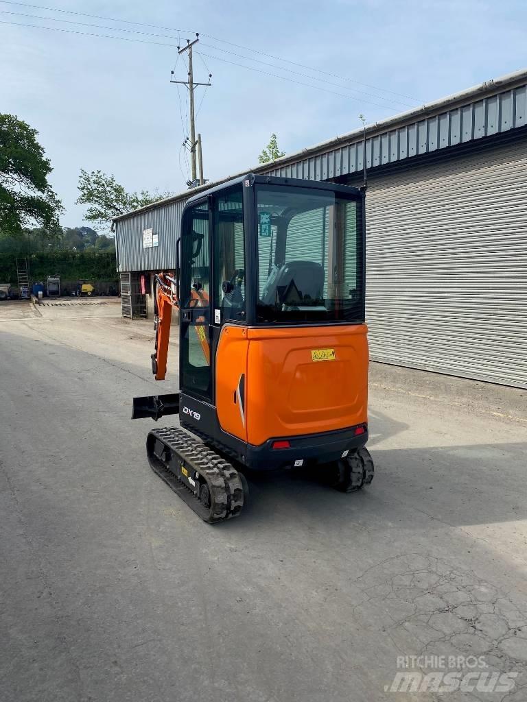 Doosan DX 19 Mini bageri <7t