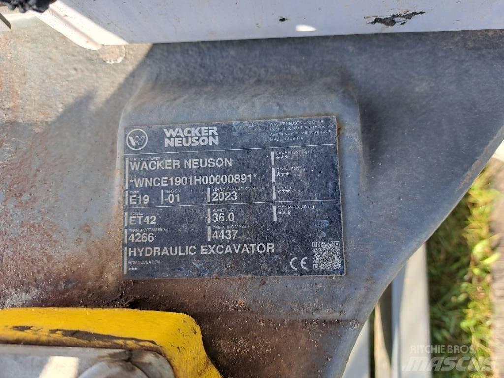 Wacker Neuson ET42 Bageri gusjeničari