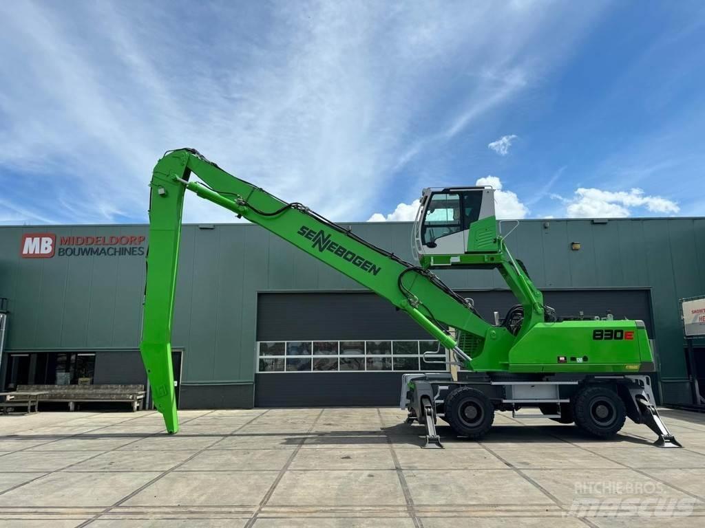 Sennebogen 830M E Bageri za manipuliranje materijalom / otpadom