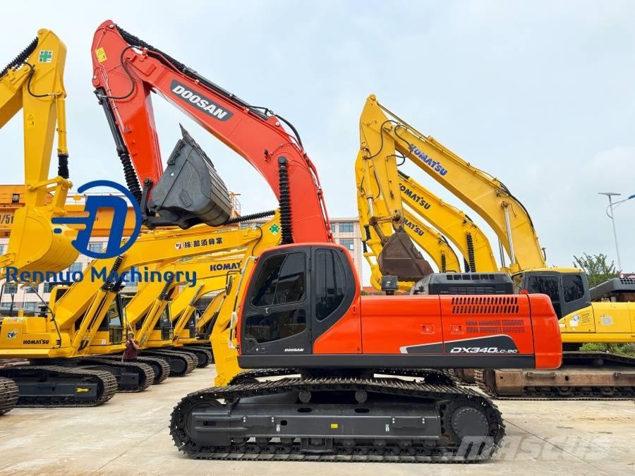 Doosan DX 340 Bageri gusjeničari
