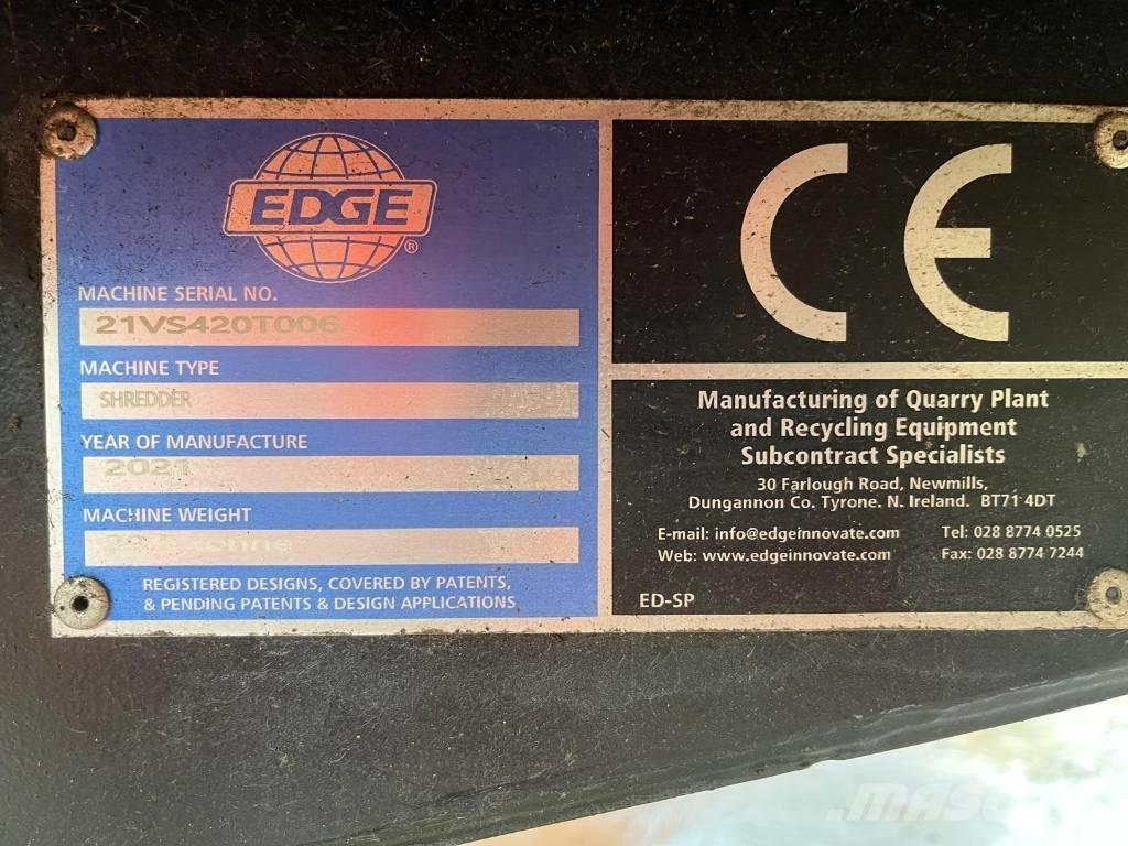 Edge VS420 Strojevi za rezanje otpada