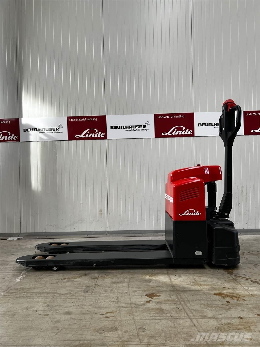 Linde MT15 Ručni električni viličar