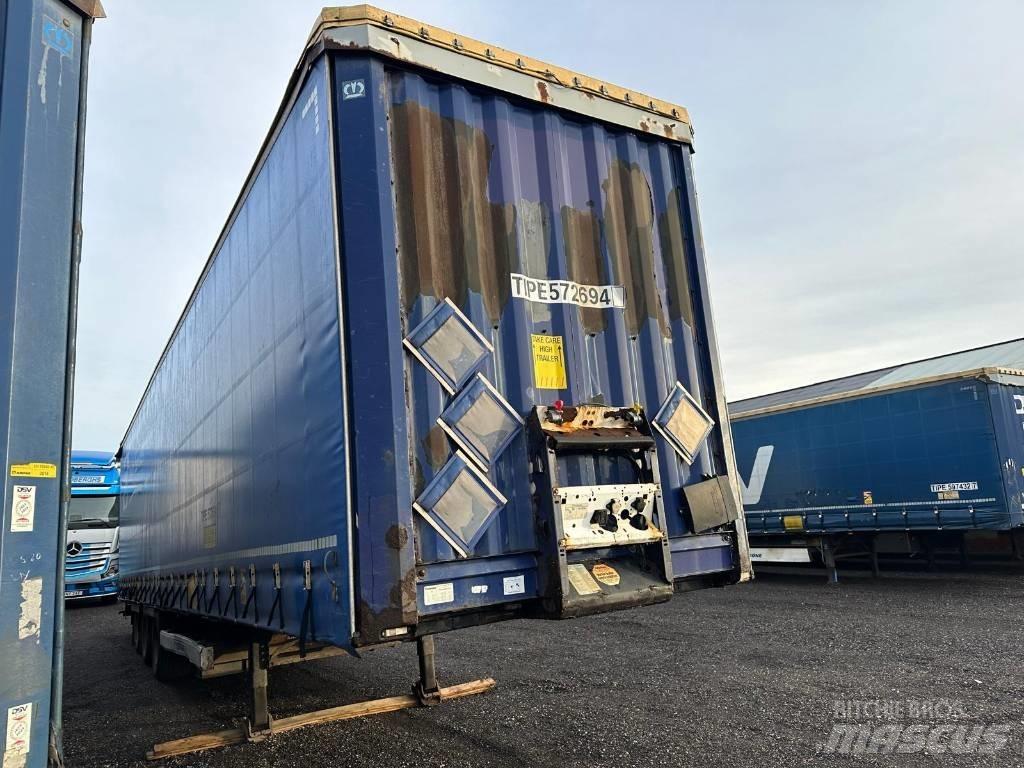 Krone SD MEGA-LINER Poluprikolice sa ceradom