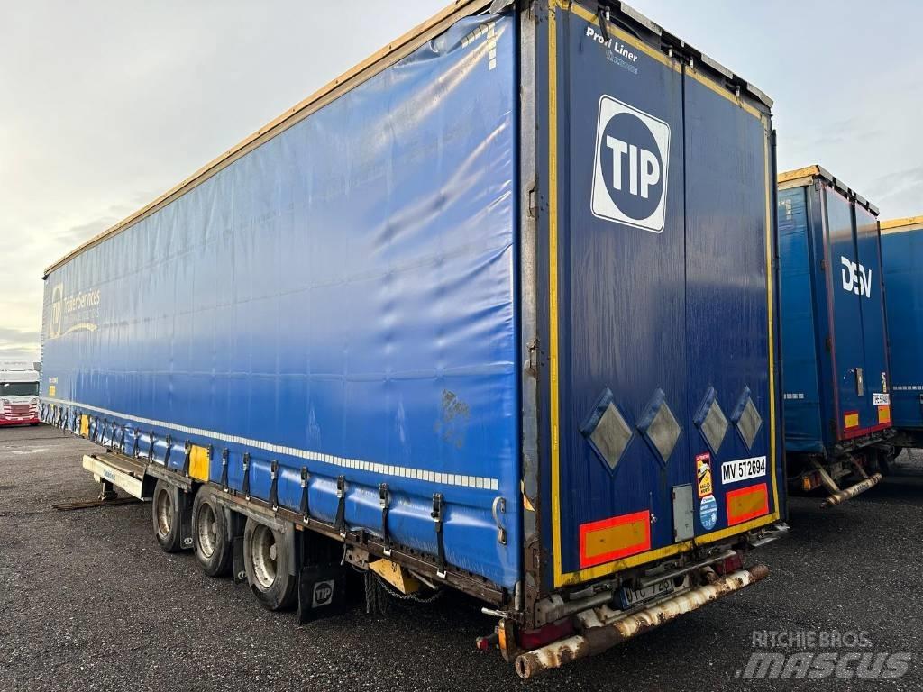 Krone SD MEGA-LINER Poluprikolice sa ceradom