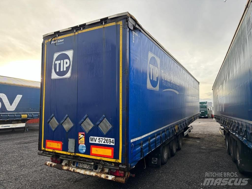 Krone SD MEGA-LINER Poluprikolice sa ceradom