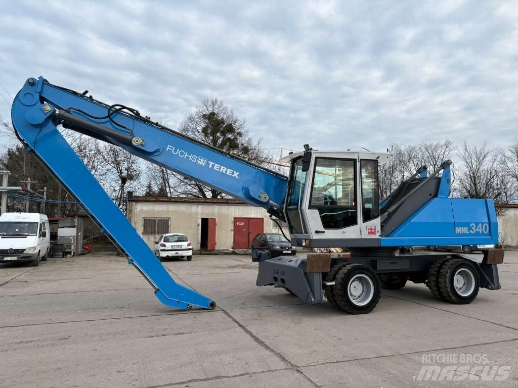 Fuchs MHL 340 C Bageri za manipuliranje materijalom / otpadom