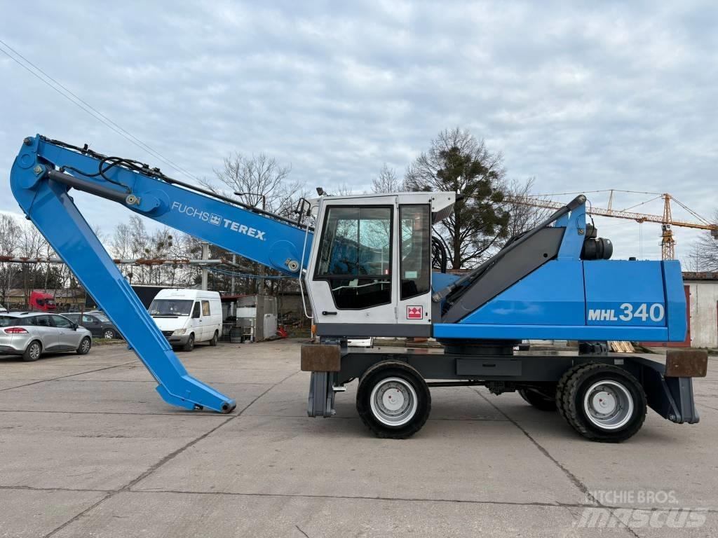 Fuchs MHL 340 C Bageri za manipuliranje materijalom / otpadom
