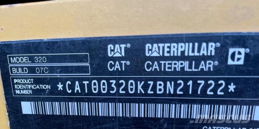 CAT 320 Bageri gusjeničari