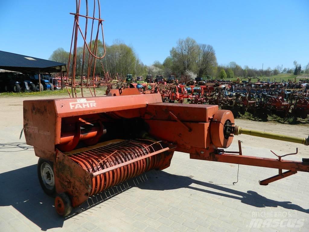 Fahr HD 400 Balirke za kockaste bale