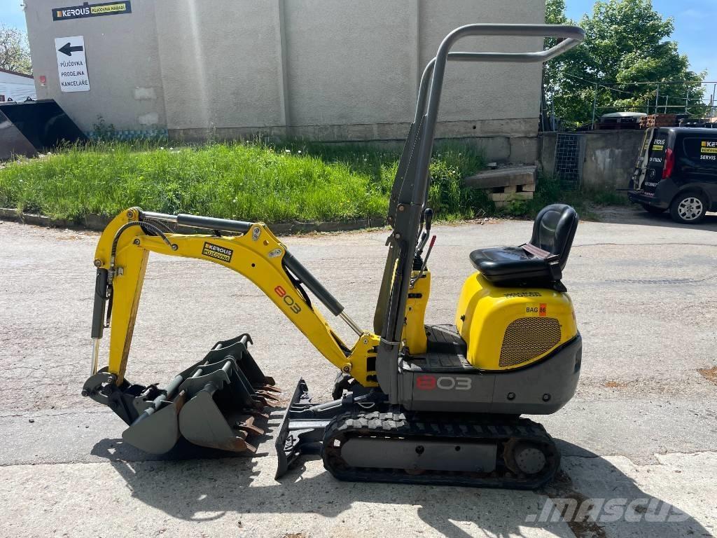 Wacker Neuson 803 Mini bageri <7t
