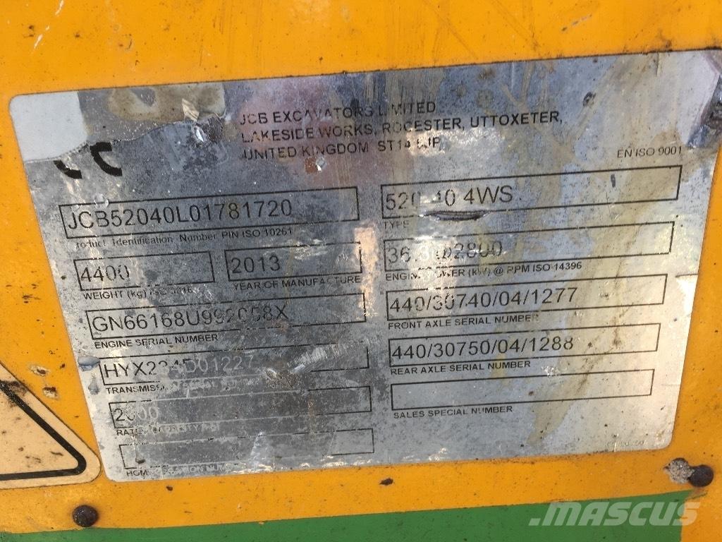 JCB 520-40 Teleskopski viličari
