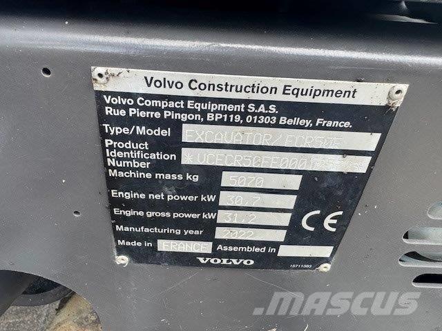 Volvo ECR50F Mini bageri <7t