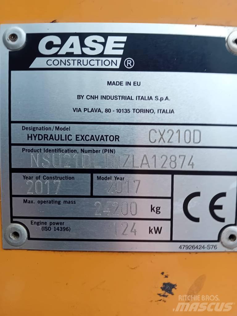 CASE CX 210 D Bageri gusjeničari