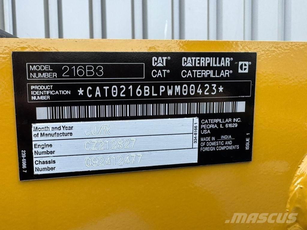CAT 216B3 Utovarivači na kotačima