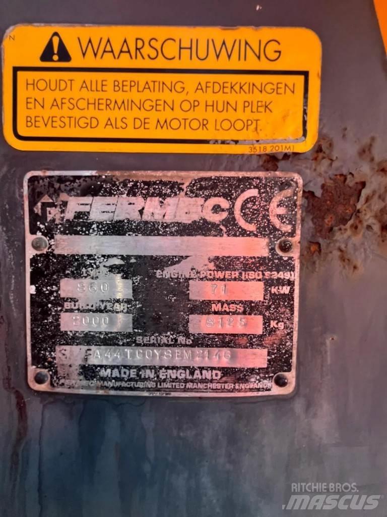 Fermec 860 Utovarni rovokopači