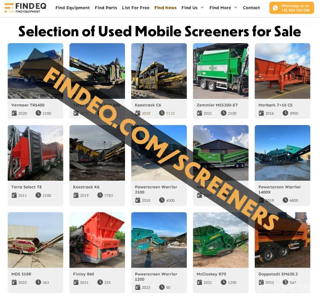 PowerScreen Div. Mobilna sita