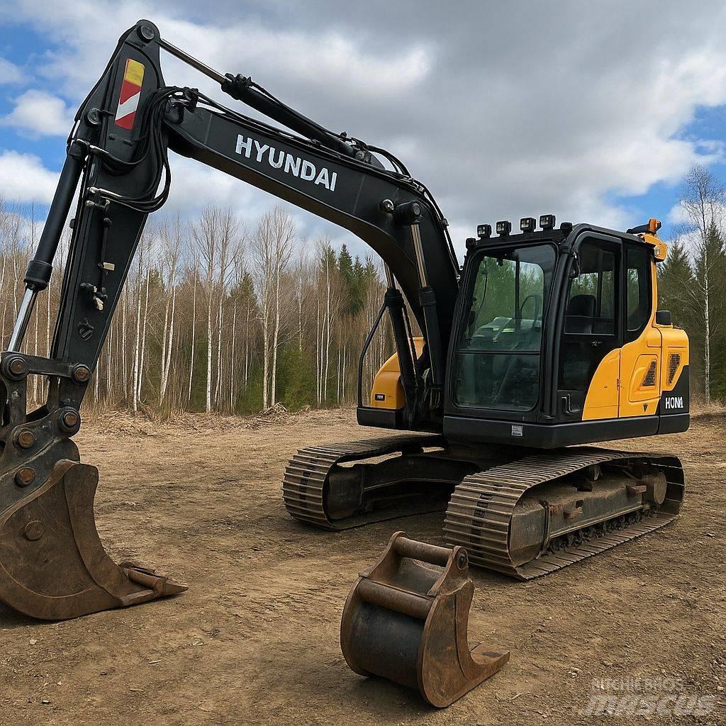 Hyundai HX 140 AL Bageri gusjeničari