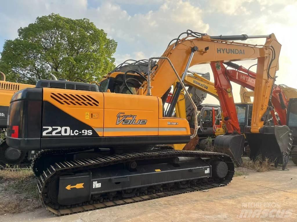 Hyundai R220LC-9S Bageri gusjeničari