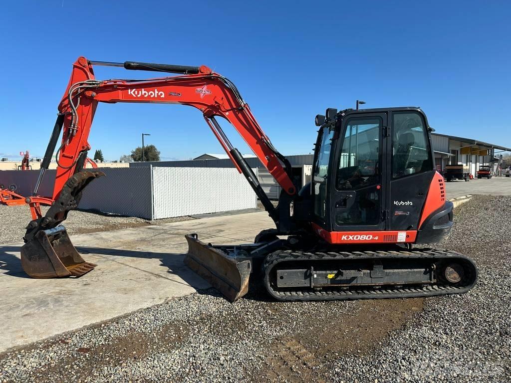 Kubota KX 080-4 Mini bageri <7t