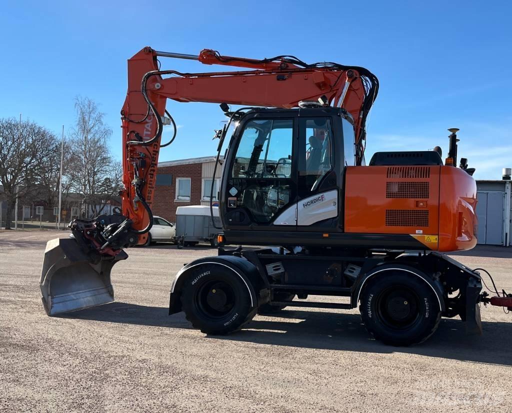 Hitachi ZX 140 W-5 Bageri na kotačima