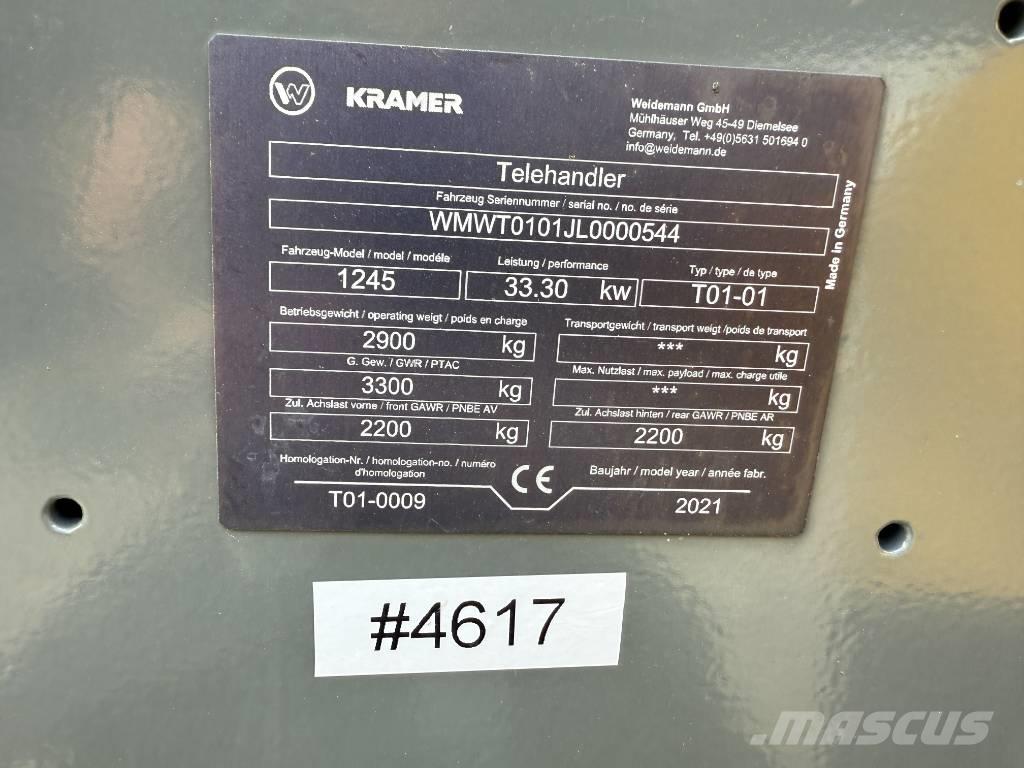 Kramer 1245 Teleskopski viličari