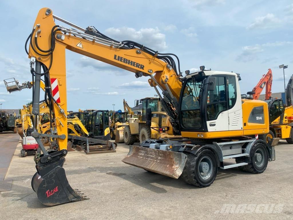 Liebherr A914 Bageri na kotačima