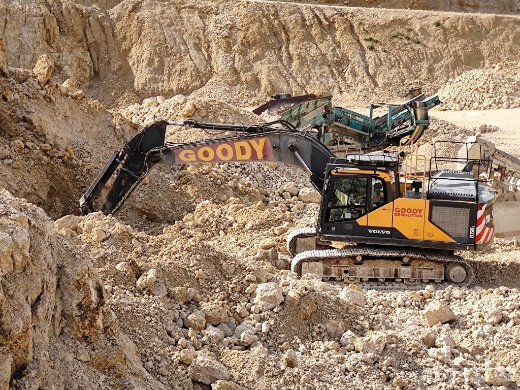 Volvo EC 250 EL Bageri gusjeničari
